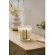 Vela perfumada vainilla con recipiente cristal