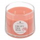 Vela perfumada en vaso frutos del bosque