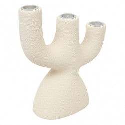 Candelabro cerámico 3 velas