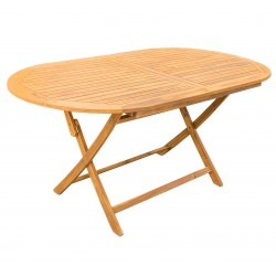 Mesa de madera Boston 160x85cm plegable