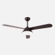Ventilador de techo DC Ø132cm marrón-haya Umi