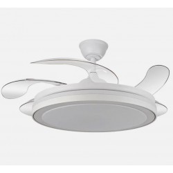 Ventilador de techo DC retráctil Ø132cm blanco Esparta