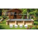 Piscina madera rectangular Papaya 520x320x133cm