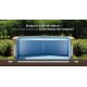Piscina madera rectangular Papaya 520x320x133cm