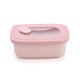 Recipiente Sabora 380ml rosa 14x10x5cm