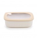 Recipiente Sabora 1600ml beige 23x16x8cm