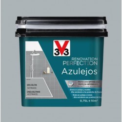 Pintura de renovación azulejos gris delfin 750ml
