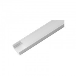 Perfil de superficie blanco para tira led 2 metros