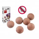 Antipoliilas para ropa armario bolas de cedro 6uds