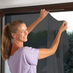 Mosquitera ventana con velcro 130x150cm