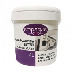 Pintura interior / exterior mate blanca