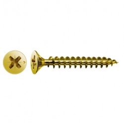 Tornillo cabeza plana yellox 150 UDS Spax