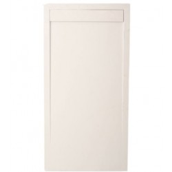 Plato de ducha resina Ribera blanco 80cm