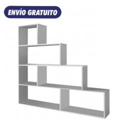 Estantería en escalera de melamina Mulk