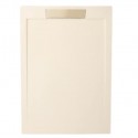 Plato de ducha resina Elite blanco 80cm