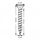 Tornillo TORX universal acero inoxidable A2