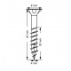 Tornillo TORX universal acero inoxidable A2
