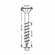 Tornillo TORX universal acero inoxidable A2