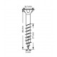 Tornillo TORX universal acero inoxidable A2