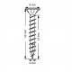 Tornillo universal cabeza plana WIROX