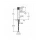 Grifo monomando lavabo Flip