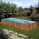 Piscina madera rectangular Mint Sunbay Gre 1010x418x146cm