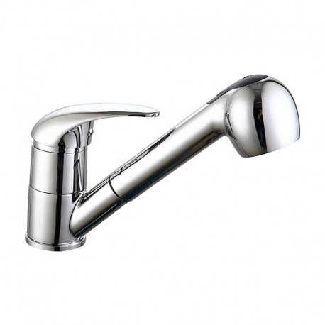 Grifo de cocina monomando extraíble Misisipi