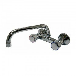 Grifo de cocina bimando pared Tajo
