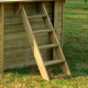 Piscina madera rectangular Braga Sunbay Gre 815x420x146cm