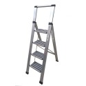 Escalera de aluminio 4 peldaños Rubik
