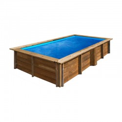 Piscina madera rectangular Lemon Sunbay Gre