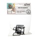 Set 4 clips metálicos estantería