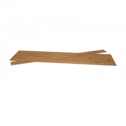 Encimera de tablero aglomerado 240cm. Roble albar