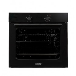 Horno estático negro 4 funciones 60cm SES 6004 BK Cata