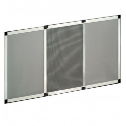 Mosquitera ventana extensible de aluminio 100-193x75cm
