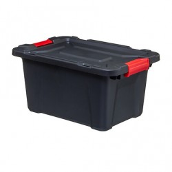 Caja de PVC almacenaje negra Store 30lt.