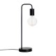 Lámpara sobremesa metal negro E27 40W Keli