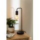 Lámpara sobremesa metal negro E27 40W Keli