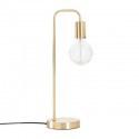 Lámpara sobremesa metal dorado E27 40W Keli