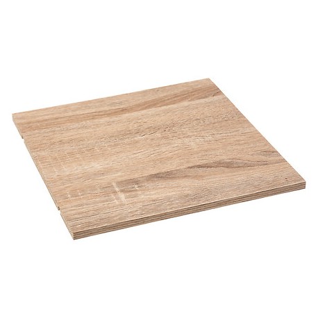 Balda para estantería 31x31cm roble