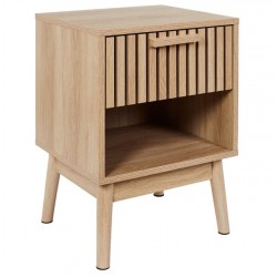 Mesia Klaus 1 cajón + hueco con patas 40x35x55cm