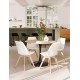 Taburete alto negro Otac