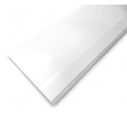 Burlete de puerta flexible 1m blanco