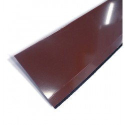 Burlete de puerta flexible 1m marrón