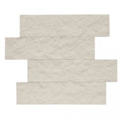 Revestimiento de pared adhesivo piedra beige 30x38cm 2 uds