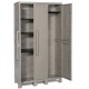 Armario pvc escobero Wood Midi 3 puertas 97x37x173cm