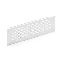 Rejilla de ventilación para zócalo 225mm blanco
