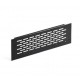 Rejilla de ventilación para zócalo 225mm negro
