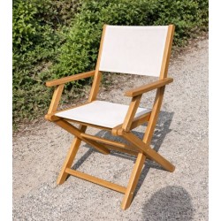 Silla de madera Camden con brazos