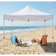 Carpa plegable blanca 3x3m